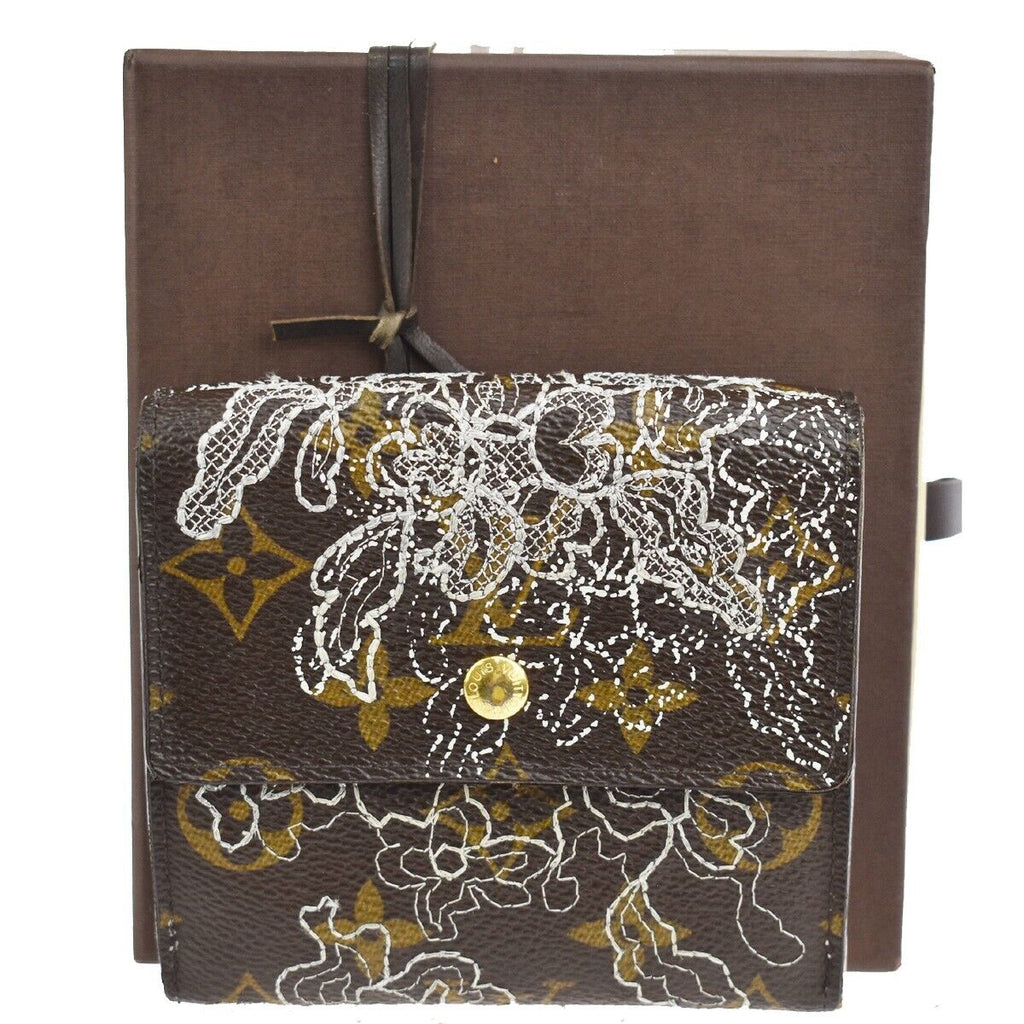 Louis Vuitton Elise  Canvas Wallet  ()