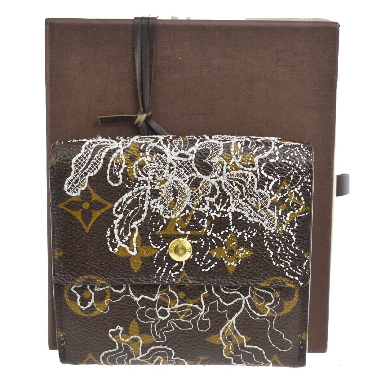 Louis Vuitton Elise  Canvas Wallet  ()