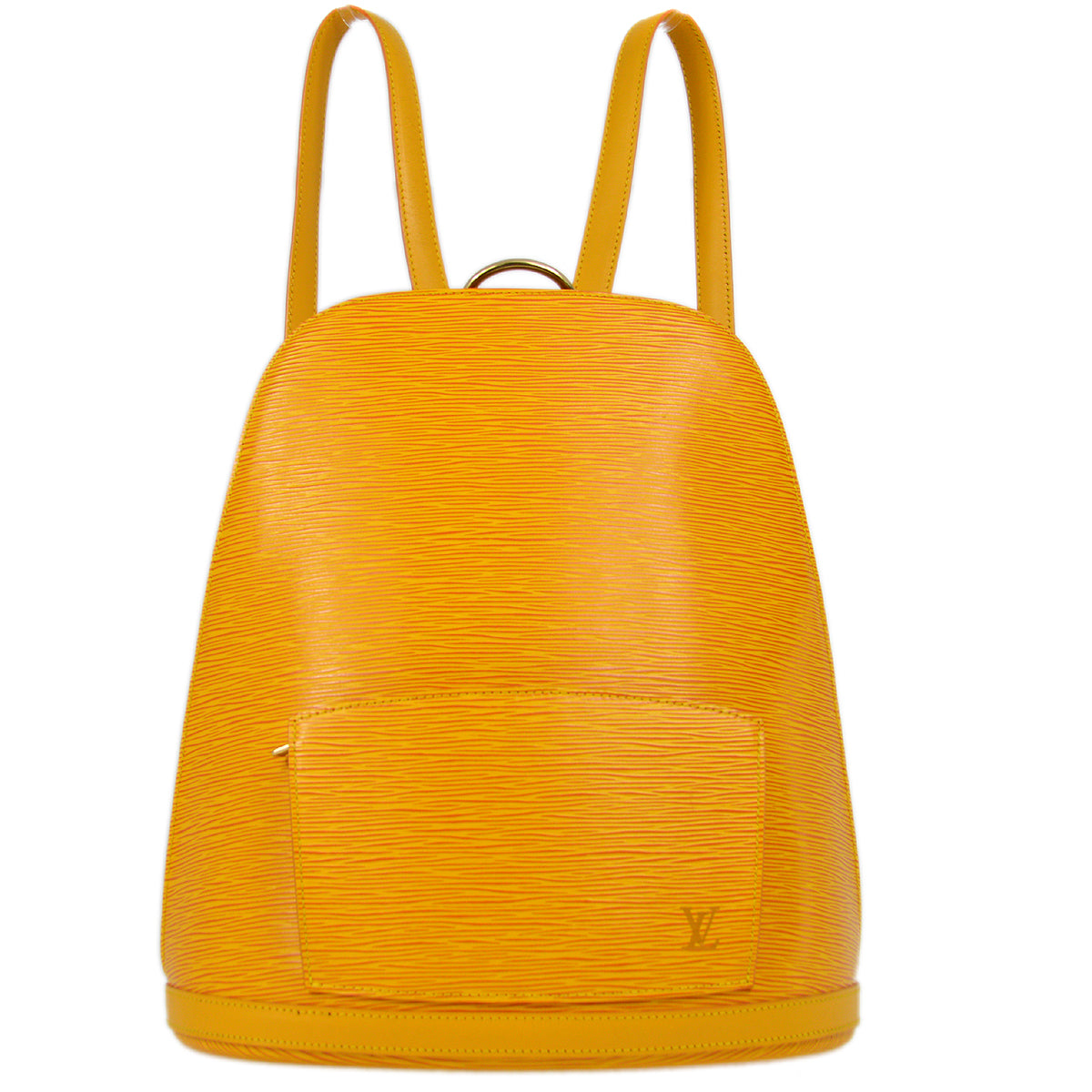 Louis Vuitton 1995 Yellow Epi Gobelins Backpack M52299