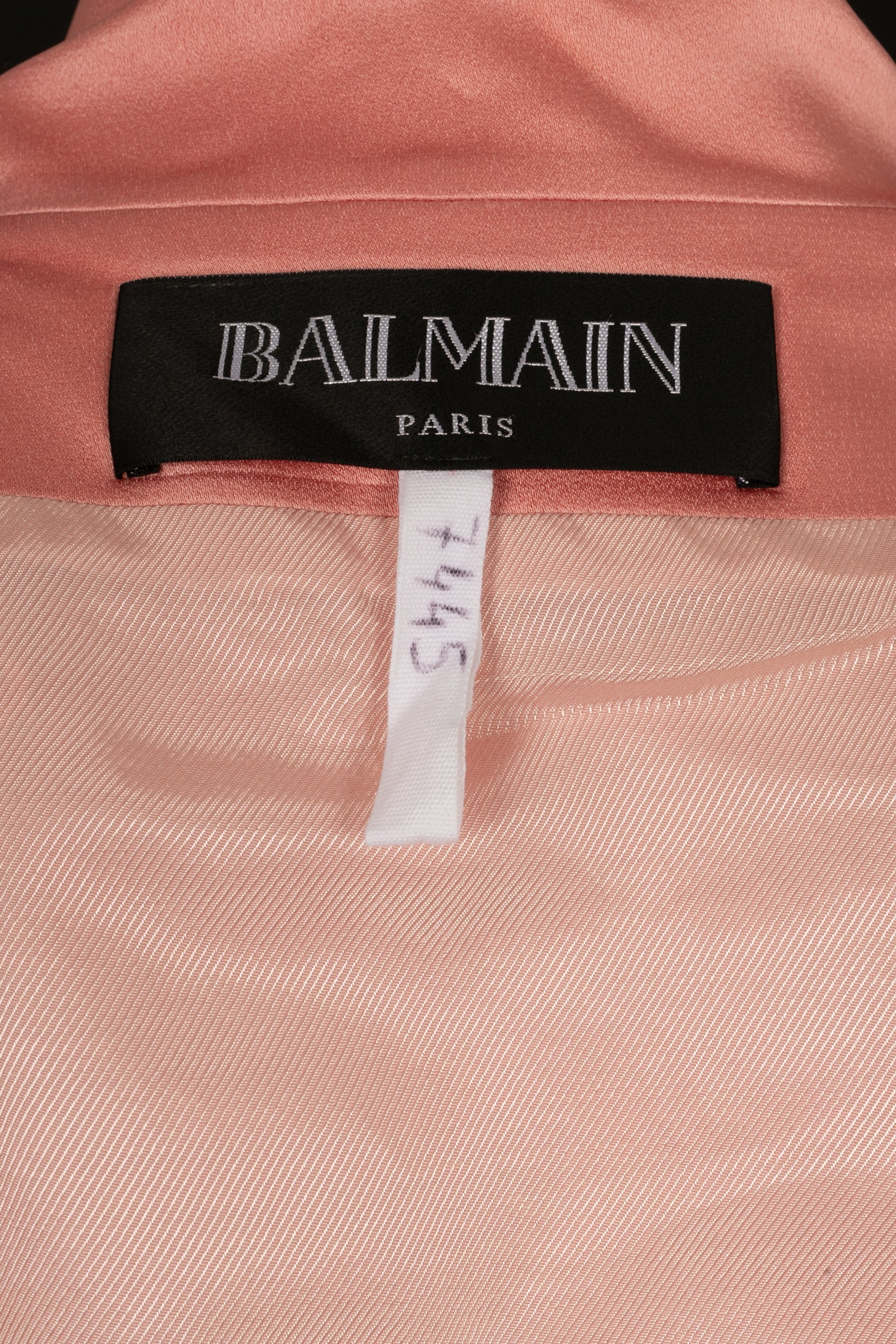 Gilet long Balmain DÃƒÆ’Ã‚Â©filÃƒÆ’Ã‚Â©