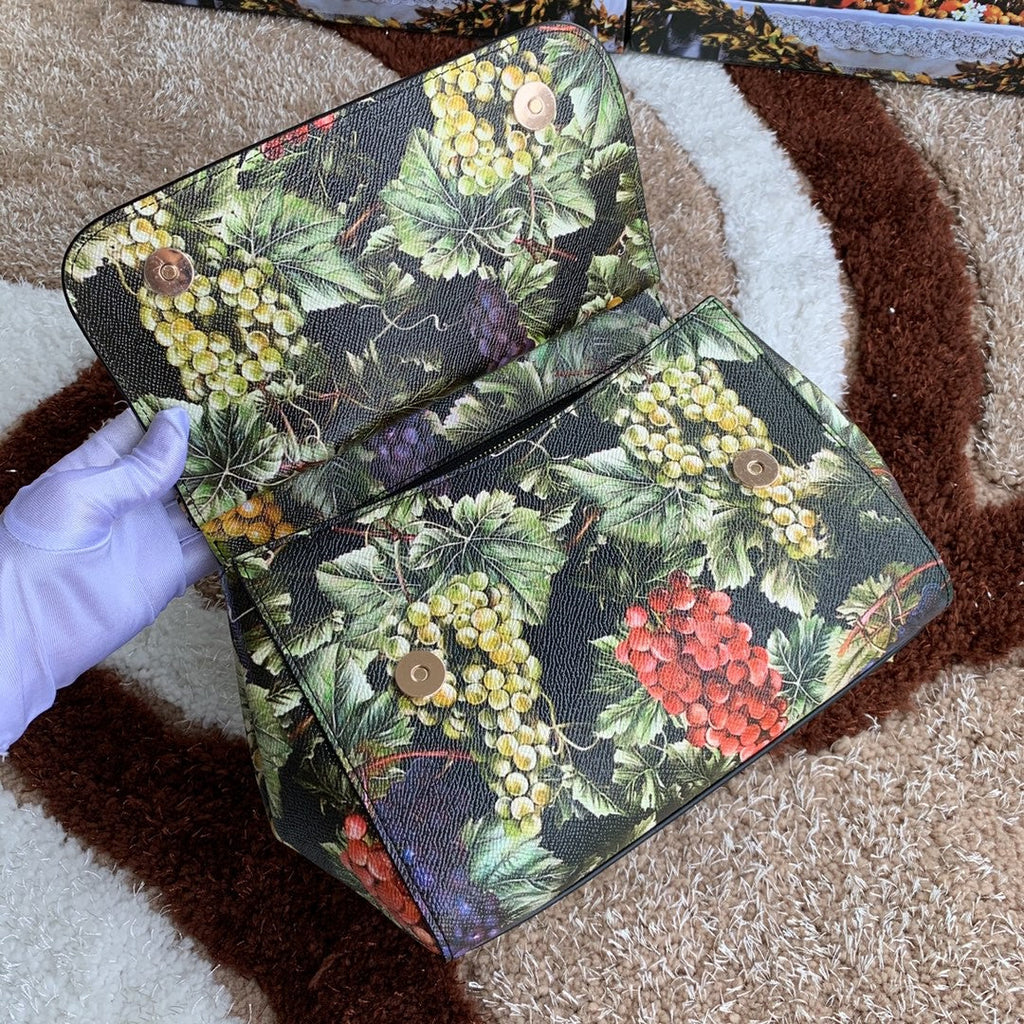 GLAMI MeGLAMIum Sicily Handbag Unique Print Motifs Muticolour For Women 10.2in/26cm GLAMI