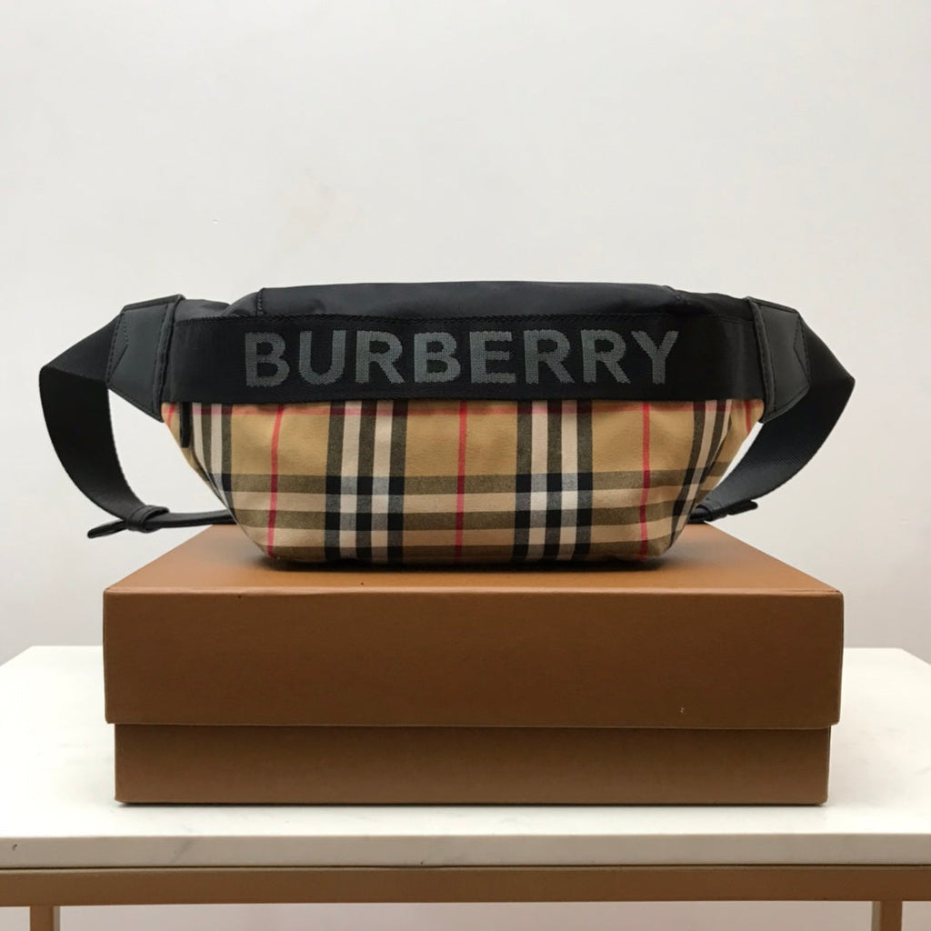 GLAMI Vintage Check Nylon Sonny Bum Bag For Men, Bags 12.2in/31cm 80265571