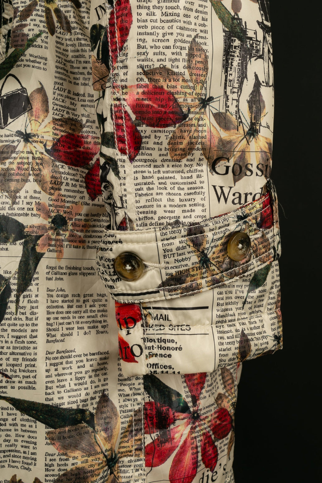 Manteau Trench John Galliano