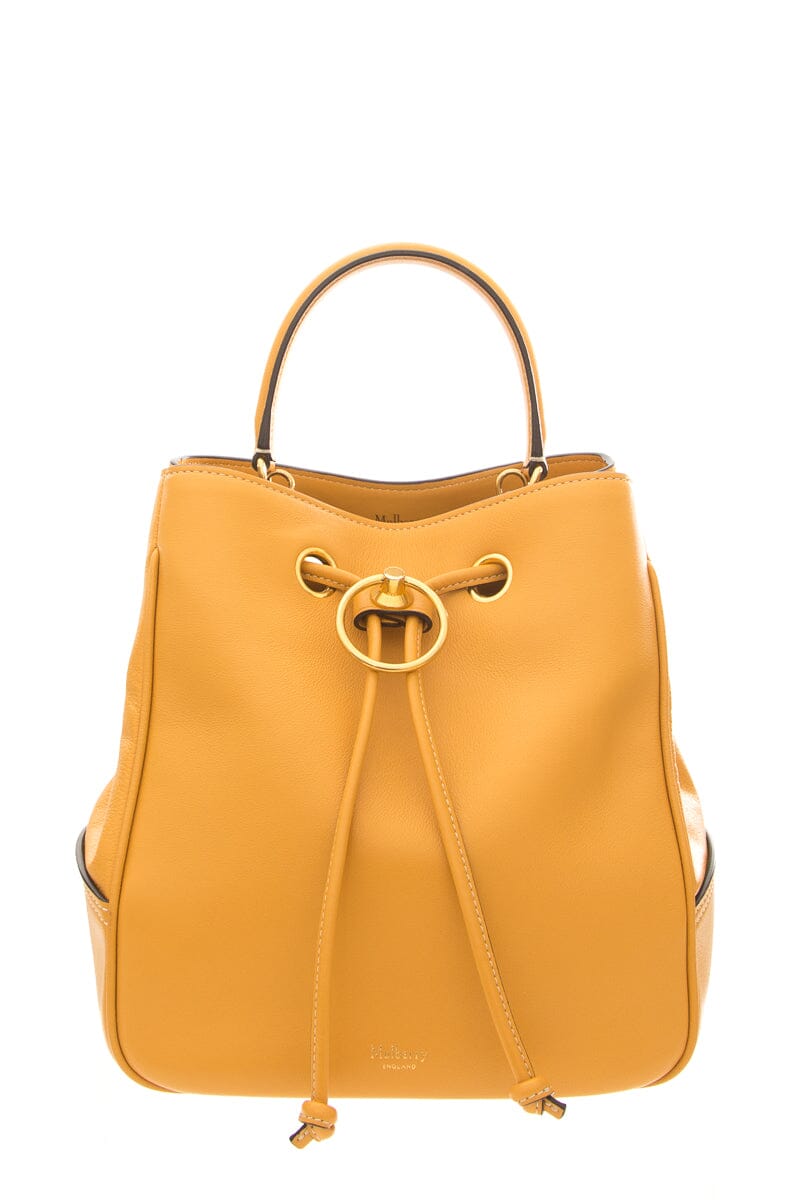 Mulberry HAMPSTEAD Mustard Bucket Bag