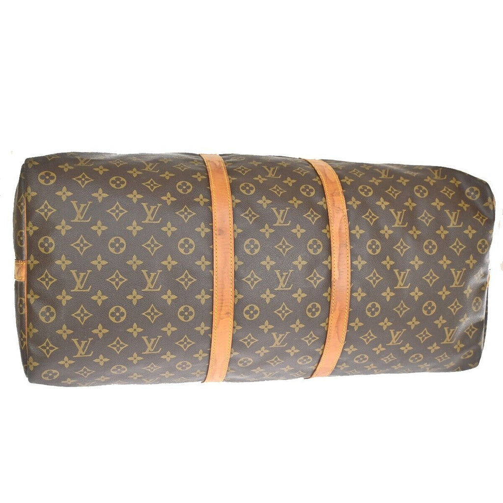 Louis Vuitton Keepall Bandoulière 60  Canvas Handbag ()