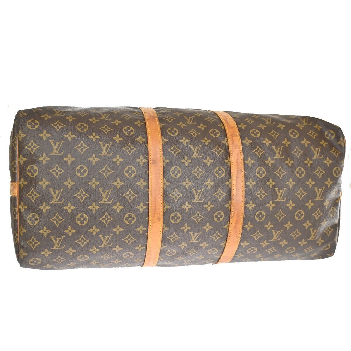 Louis Vuitton Keepall Bandoulière 60  Canvas Handbag ()