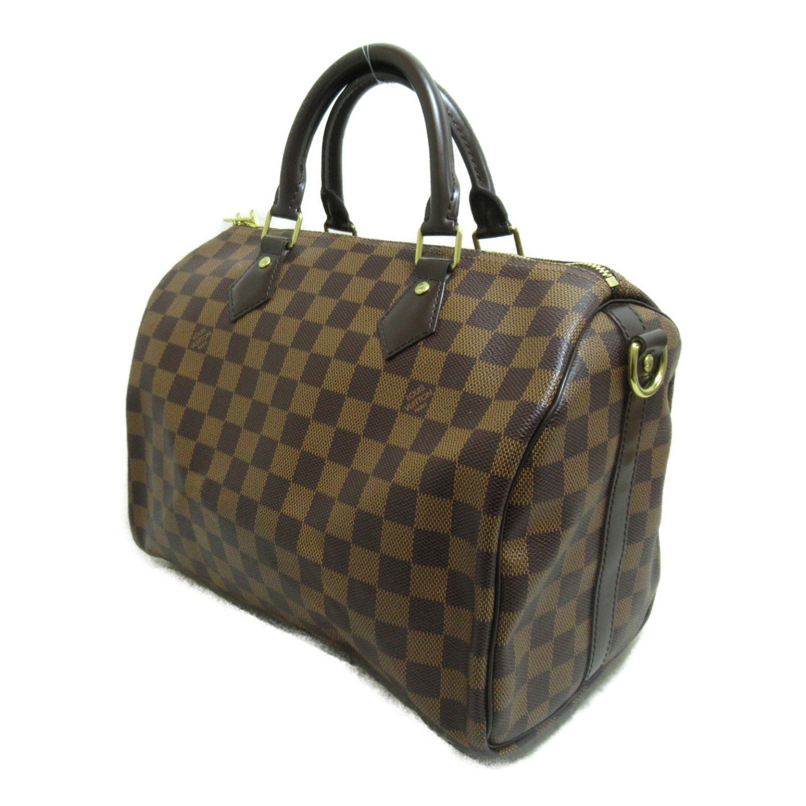 Louis Vuitton Louis Vuitton Speedy Bandrier 30 2w Shoulder Bag PVC Coated Canvas Damier  Brown N41367