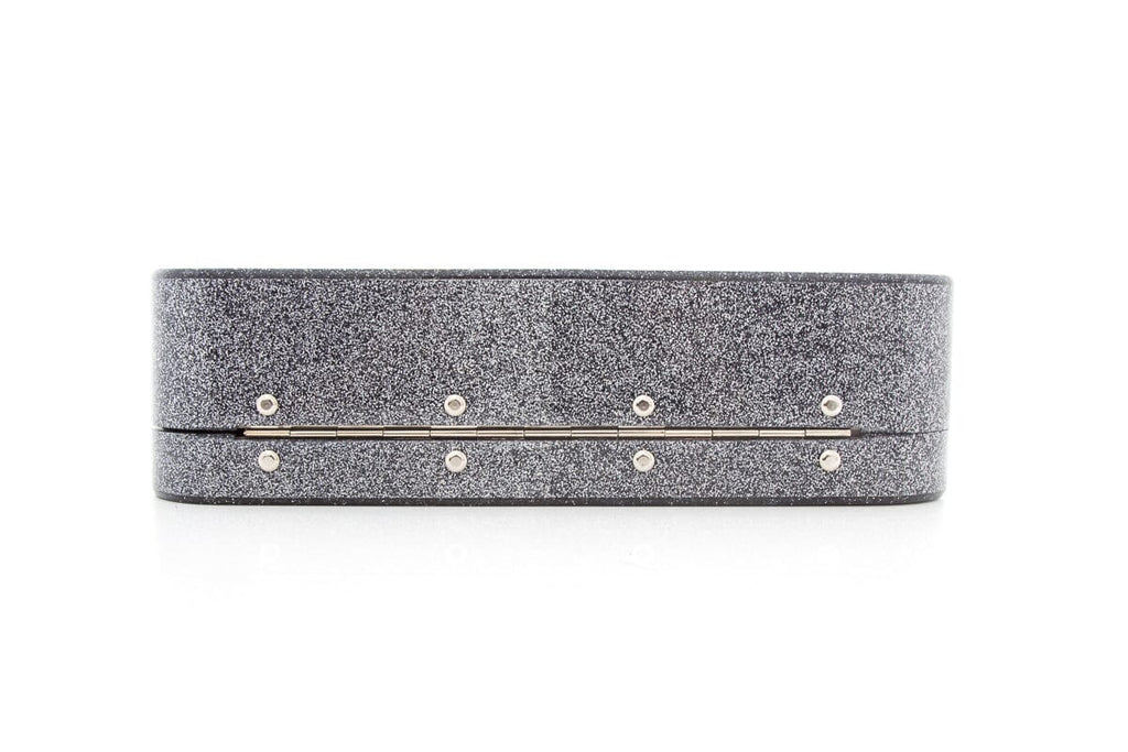 Urania Gazelli Silver Glitter Travel Case