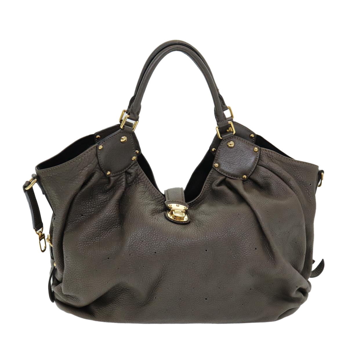 Louis Vuitton Mahina  Leather Shoulder Bag