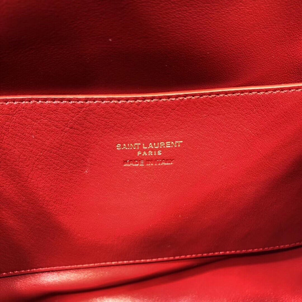 YSSL Kate Medium Reversible Chain Bag Red For Women 28.5in/11.2cm YSL 
