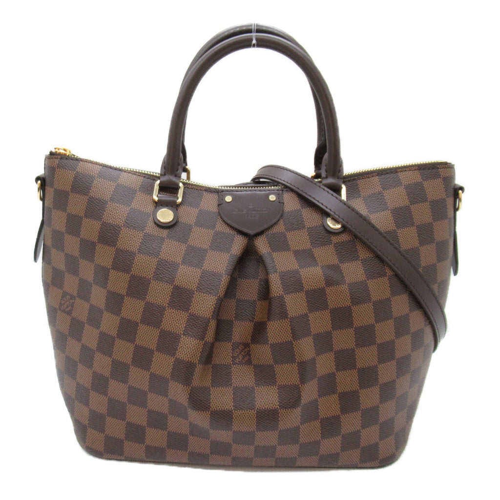 Louis Vuitton Sienna PM 2w Shoulder Bag PVC Coated Canvas Damier  Black N41545