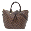 Louis Vuitton Sienna PM 2w Shoulder Bag PVC Coated Canvas Damier  Black N41545