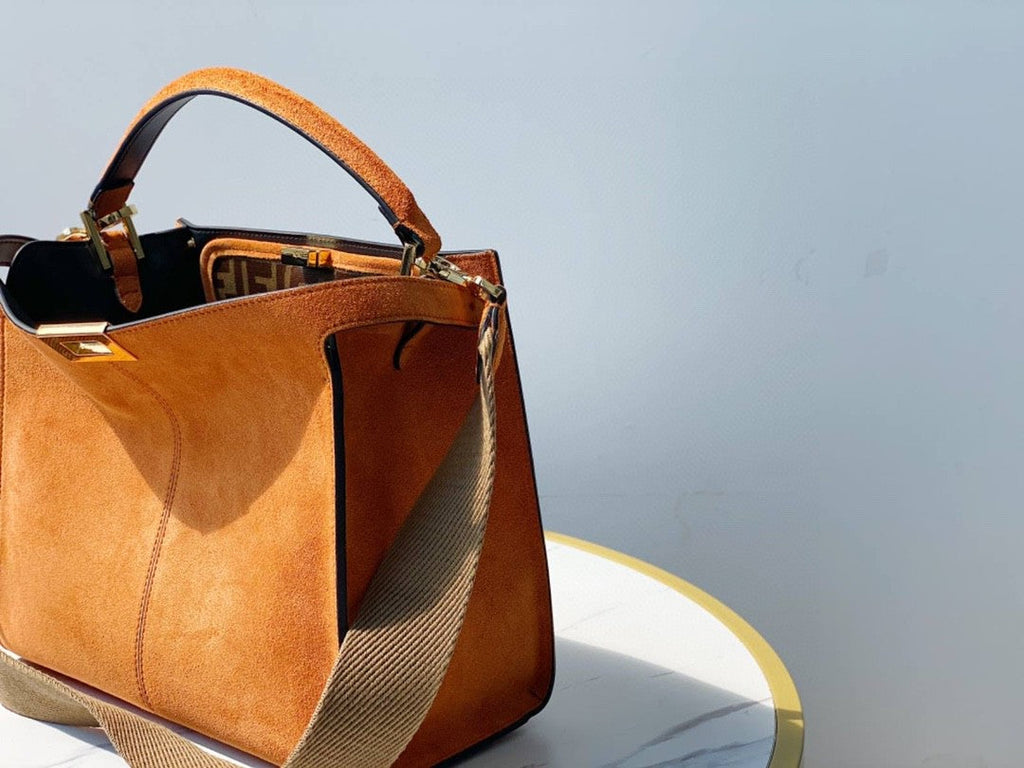 FI GlamI X-Lite Tote MeGLAMIum Brown Bag For Woman 30cm/12in