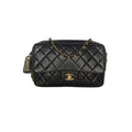 Chanel Vintage Lambskin Quilted Front Pocket Camera Bag