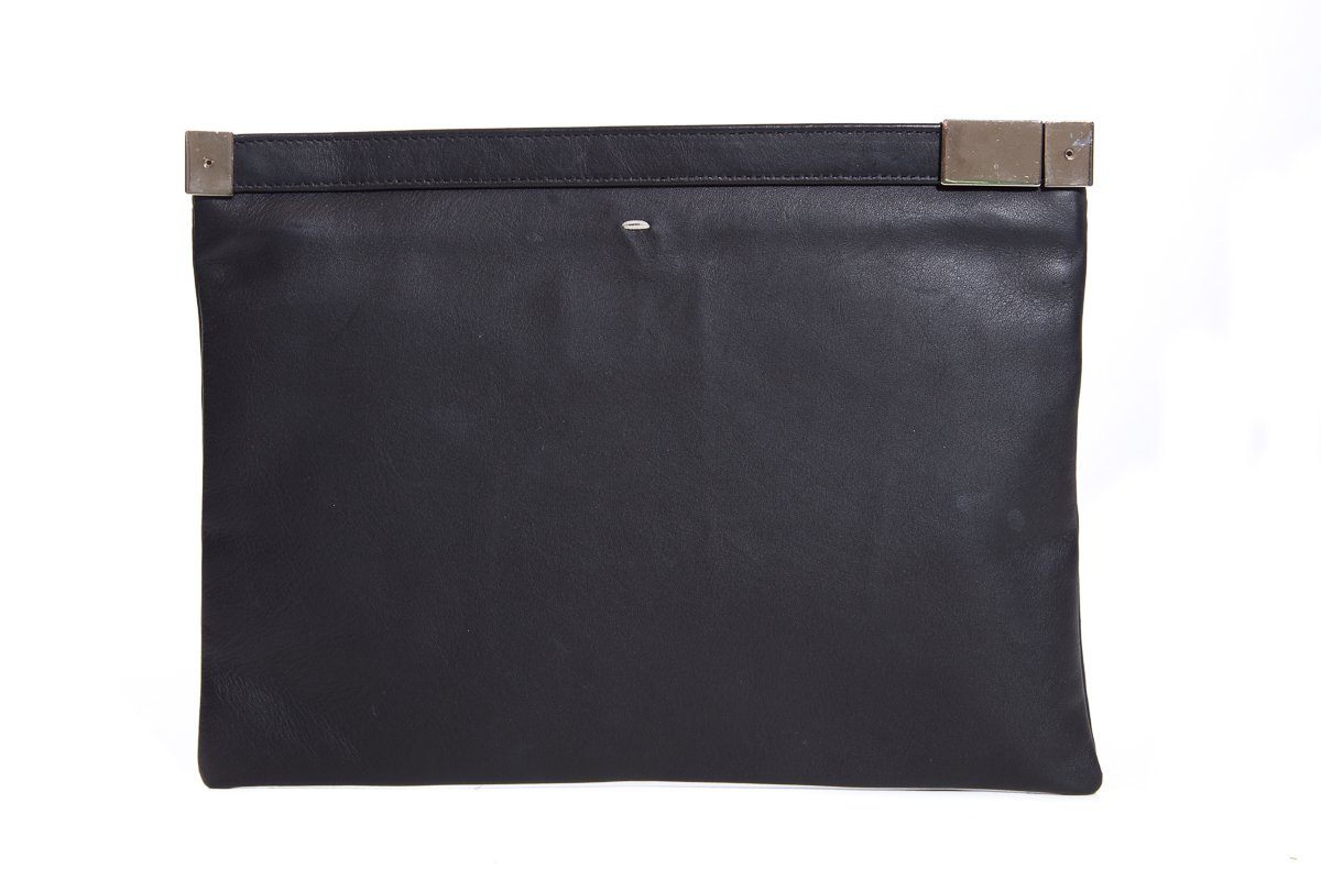 Maison Margiela Ziplock Black Clutch
