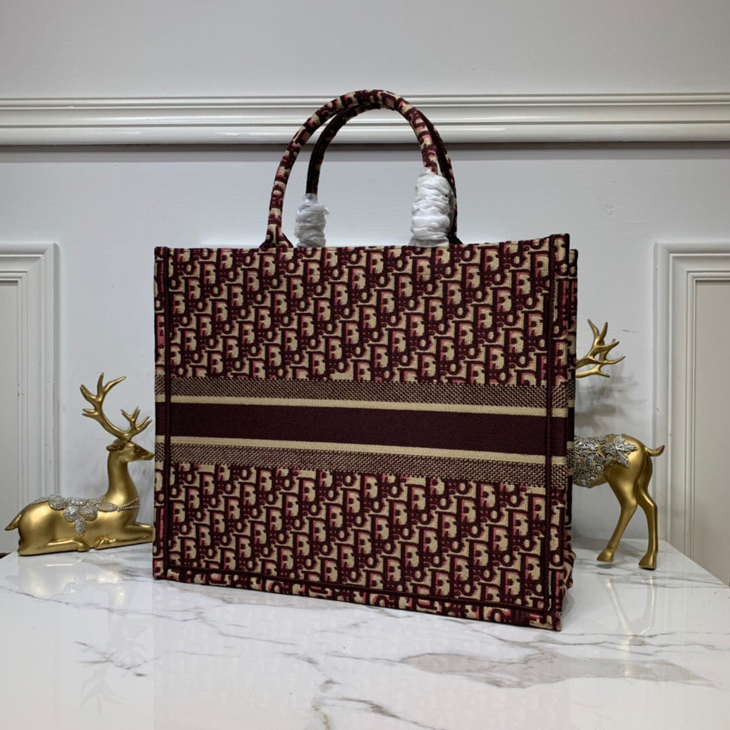 GLAMI Large Book Tote Brown For Women 16.5in/42cm CD M1286ZRIW