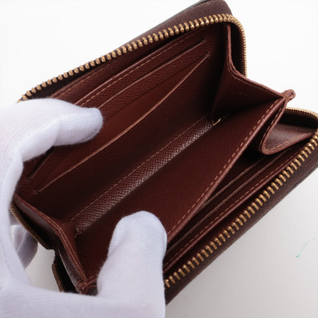 Louis Vuitton Monogram Zippy Coinpace M60067 Brown Coinpace