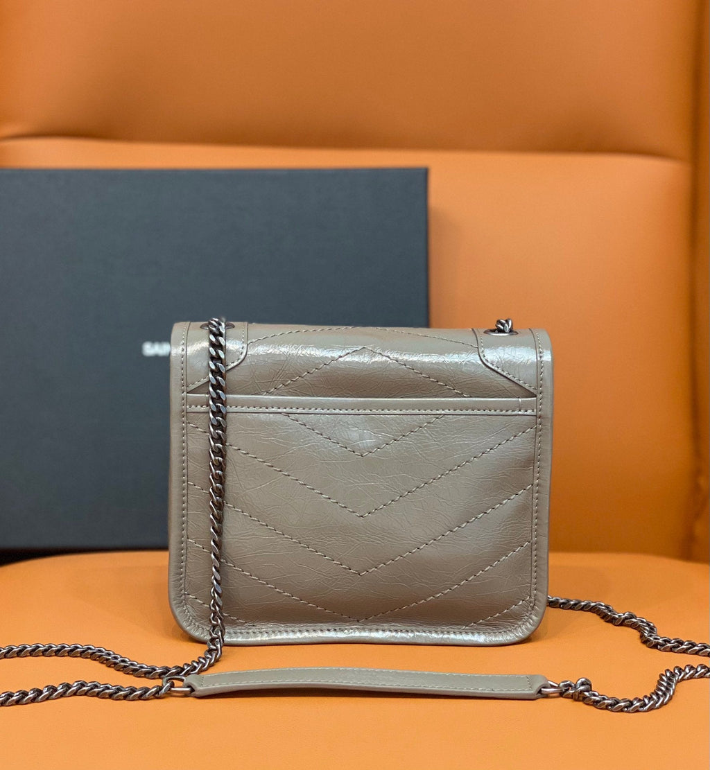 GLAMI Niki Wallets On Chain Beige For Women 7.5in/19cm