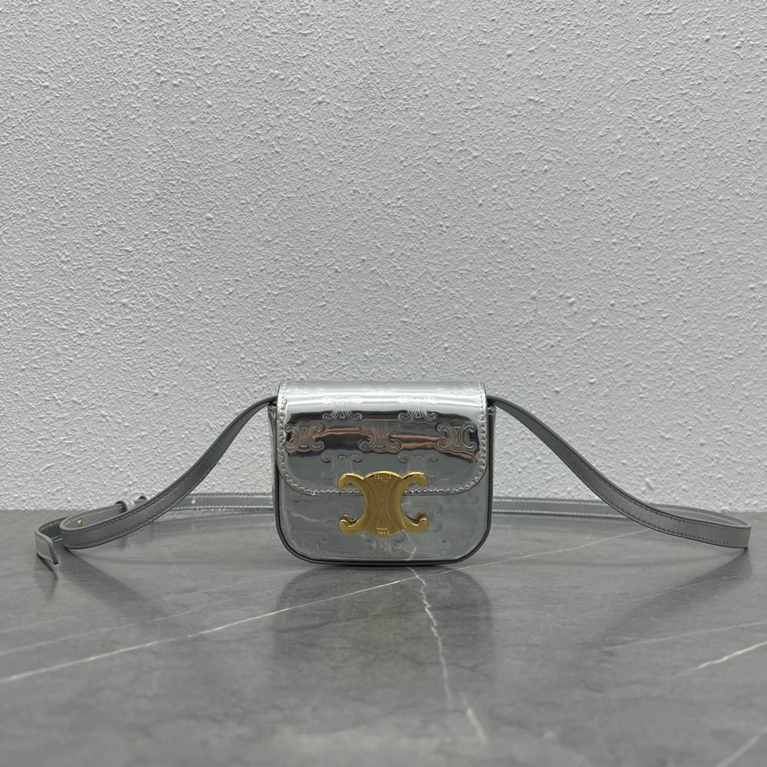 GLAMI Teen Triomphe Bag Silver For Women 7in/19cm