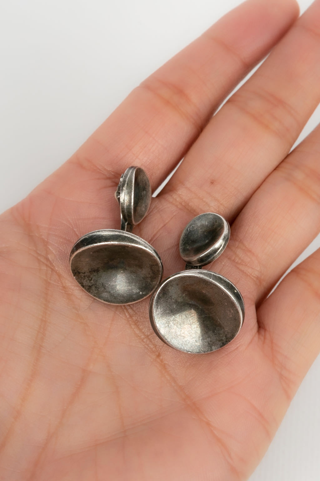 Boutons de manchette en argent Georg Jensen