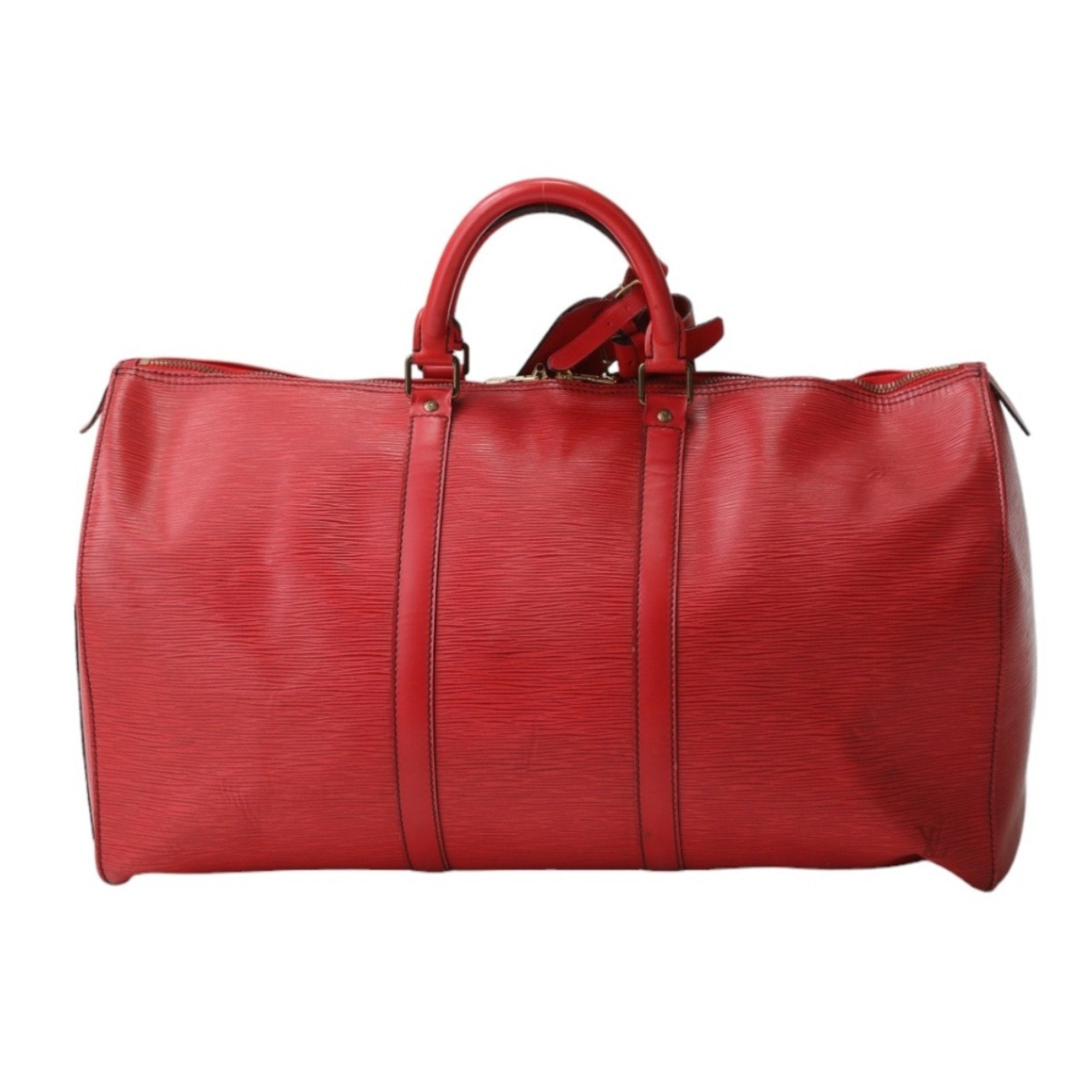 Louis Vuitton Keepall 50  Leather Travel Bag ()