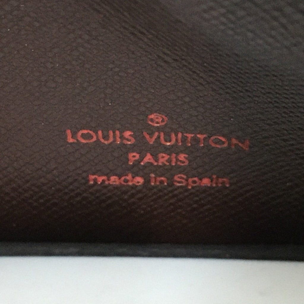 Louis Vuitton Porte Carte Double  Canvas Wallet  ()