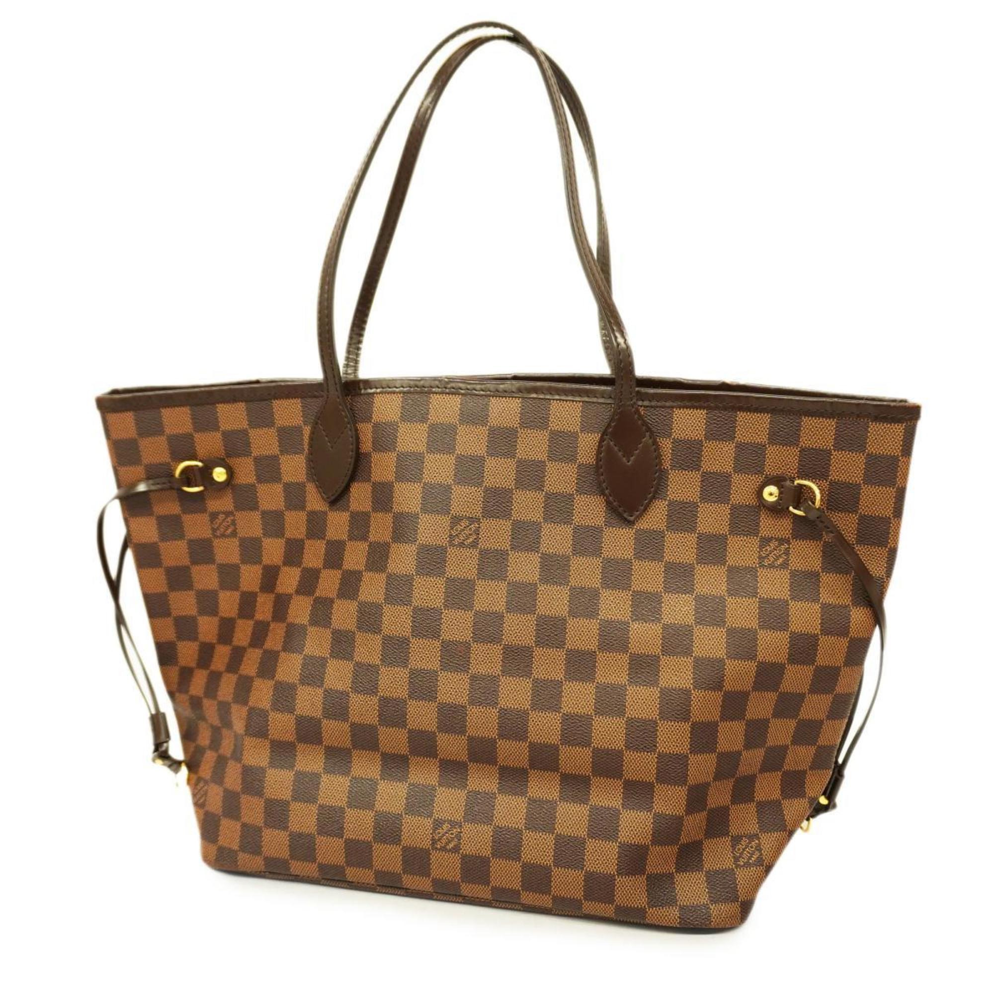 Louis Vuitton Neverfull Mm  Canvas Tote Bag ()