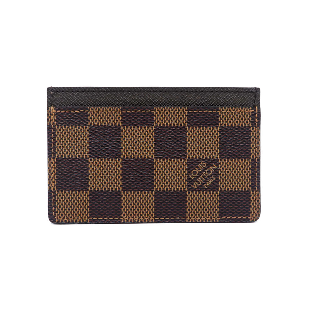 Louis Vuitton Porte Jaeger Le Coultre Shrimp N61722 Damiet Card Case