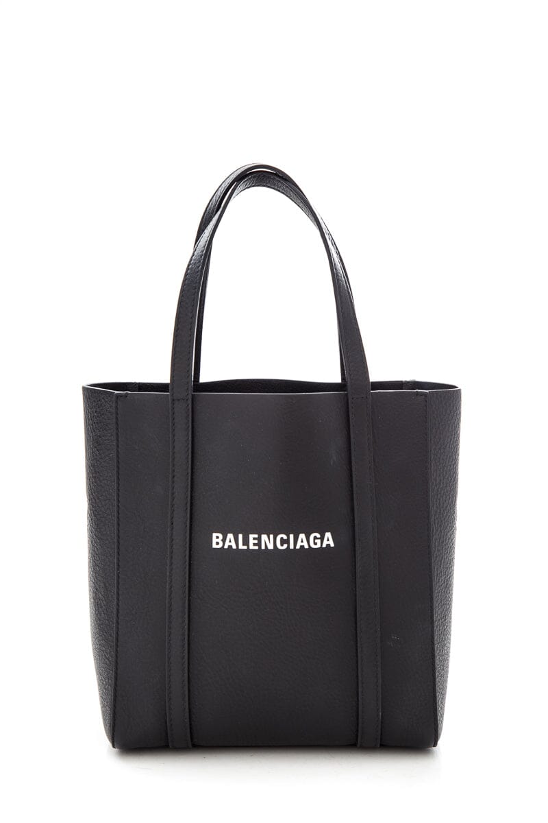 Balenciaga Black Leather top Handle Handbag