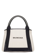 Balenciaga Women 'Navy Cabas' Small Shopping Bag