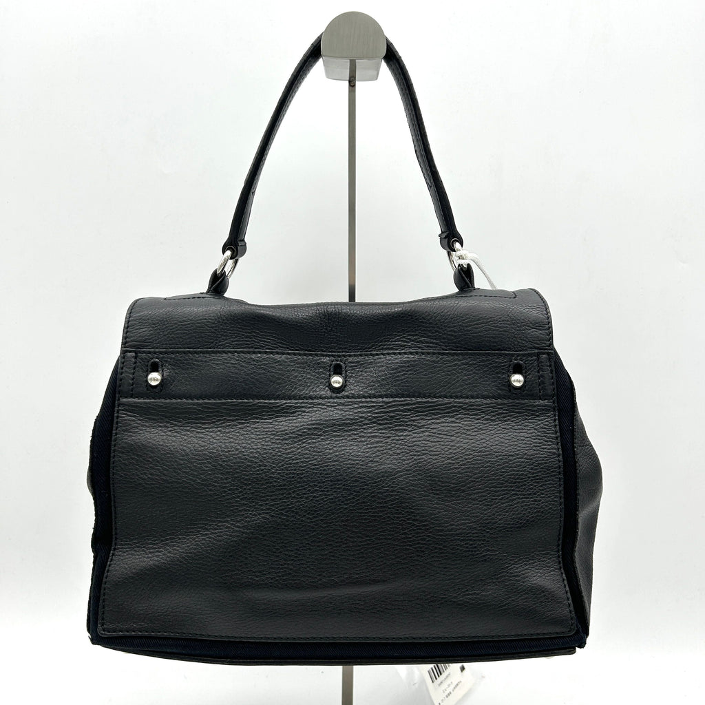 Pre-owned Yves Saint Laurent Leather Top Handle Bag - Black Shoulder Bags, Handbags LA6001