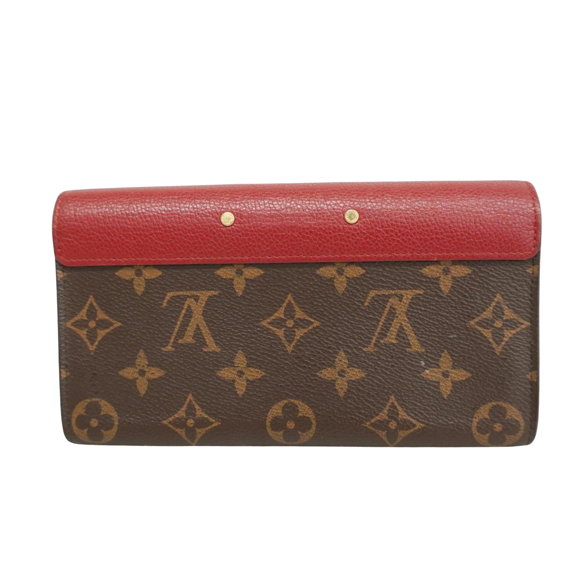 Louis Vuitton Pallas  Canvas Wallet  ()