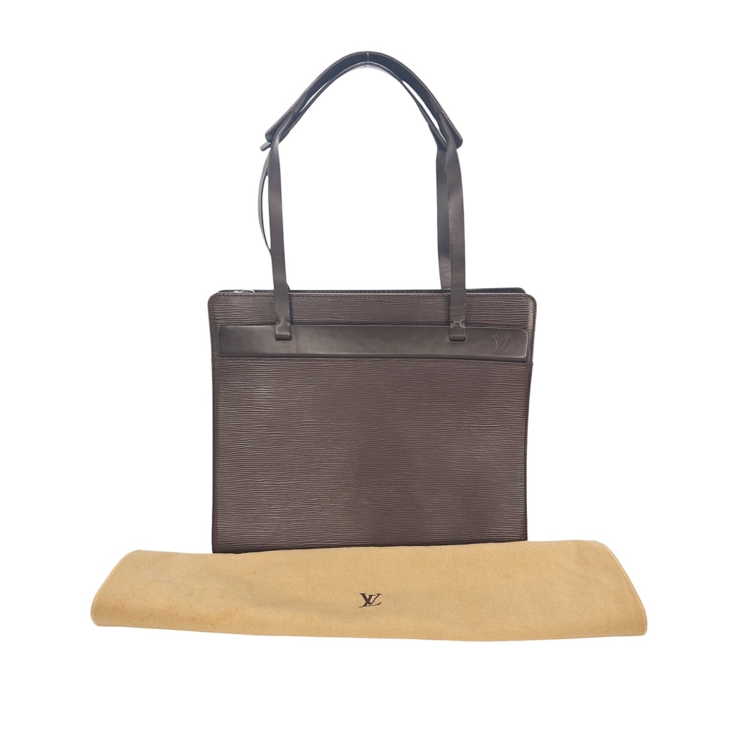 Louis Vuitton Vintage EPI Croisette PM Tote Moka
