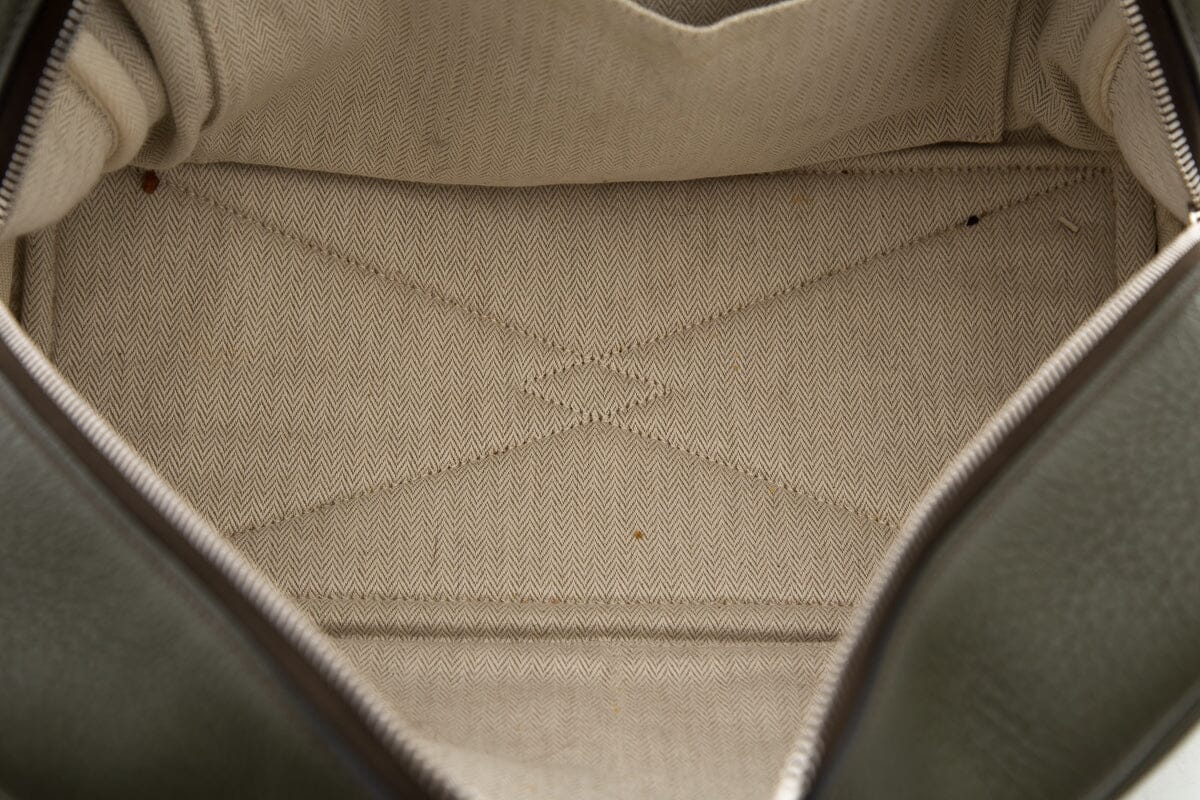 HermÃƒÆ’Ã‚Â¨s Green Victoria II Travel Handbag
