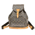 Louis Vuitton Montsouris Gm  Canvas Backpack Bag