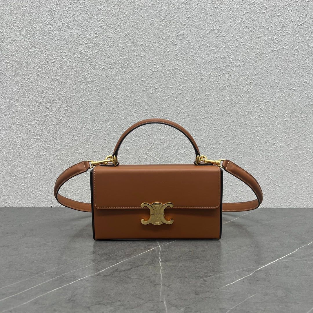 GLAMI Box Triomphe Tan For Women 9in/22cm 199993BFN.04LU
