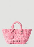 Balenciaga Women Bistro Xs Sponge Basket Tote Bag