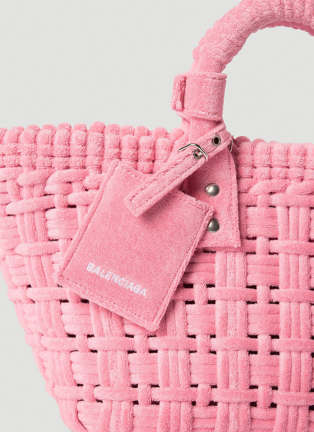 Balenciaga Women Bistro Xs Sponge Basket Tote Bag