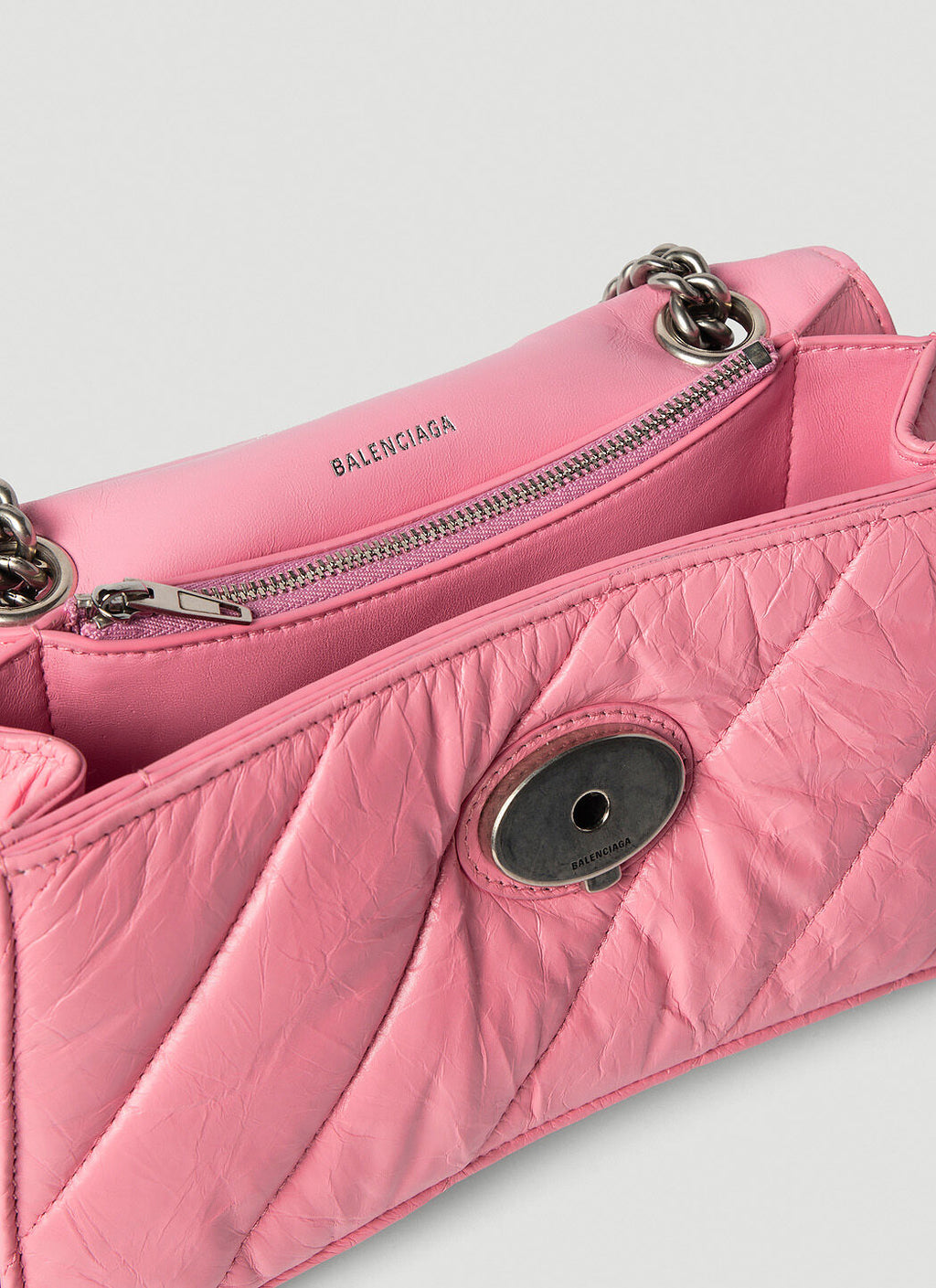 Balenciaga Women Crush Chain Shoulder Bag