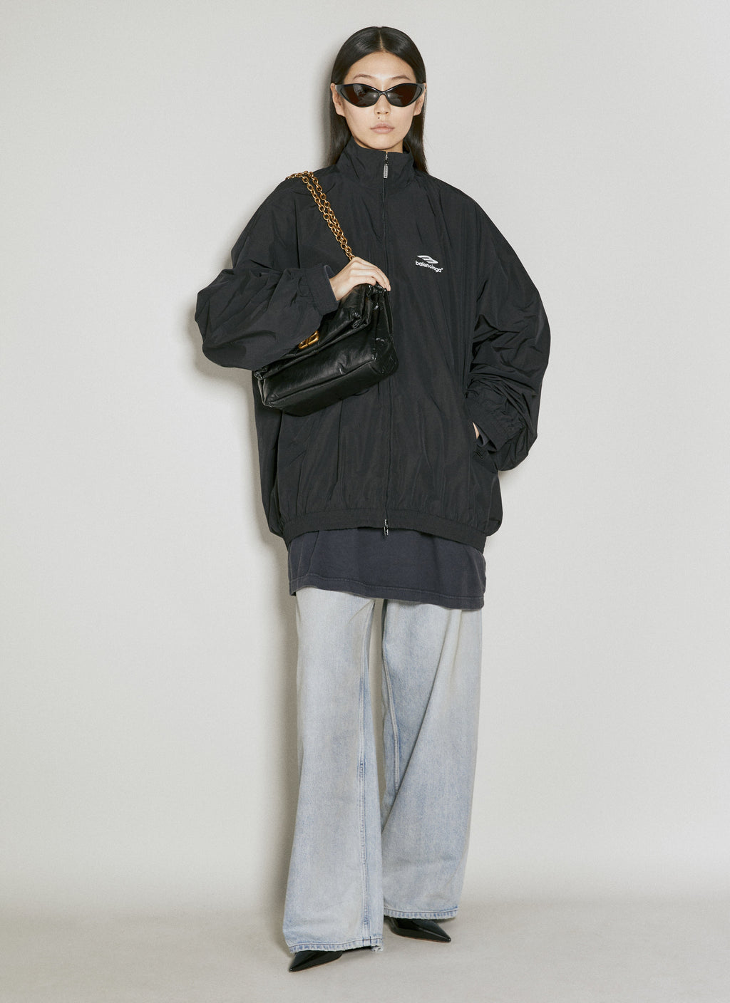 Balenciaga Women Monaco Small Chain Shoulder Bag