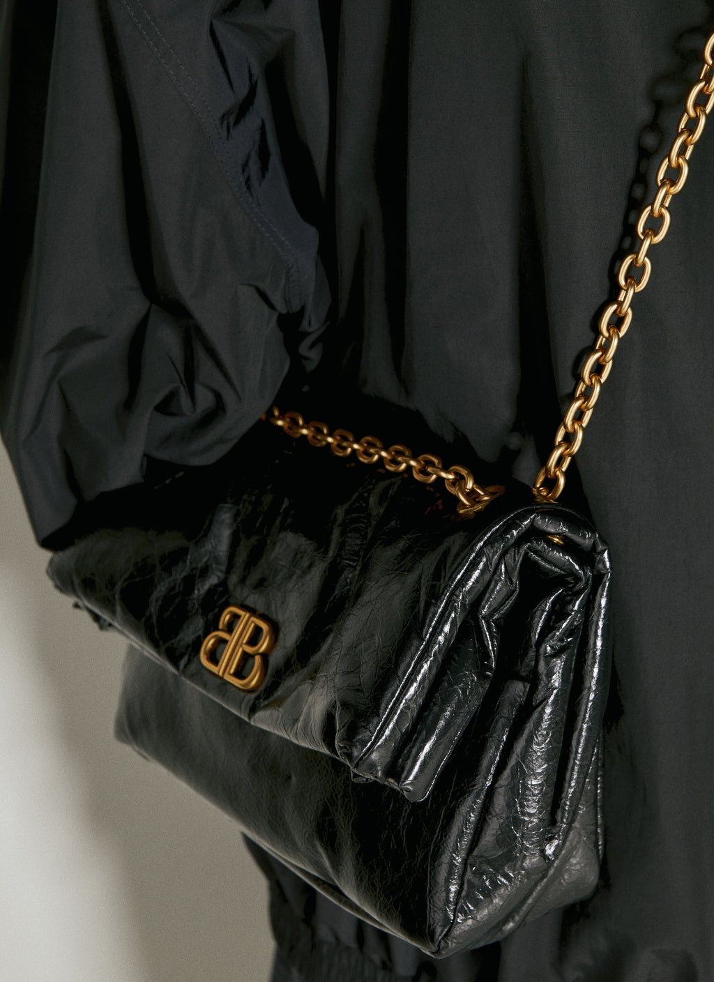 Balenciaga Women Monaco Small Chain Shoulder Bag