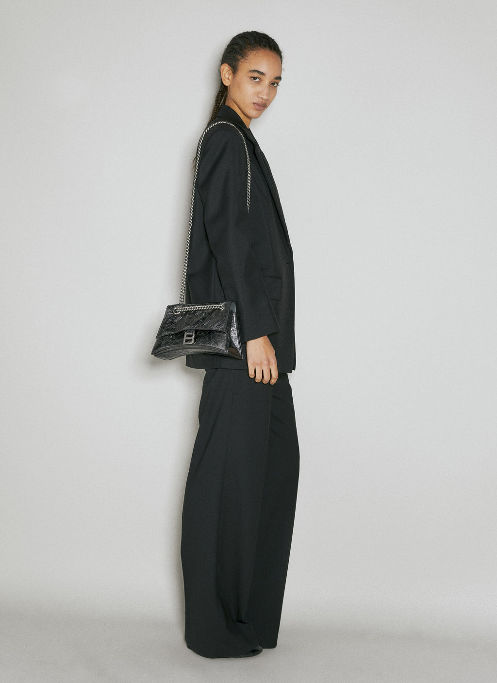 Balenciaga Women Crush Chain Shoulder Bag