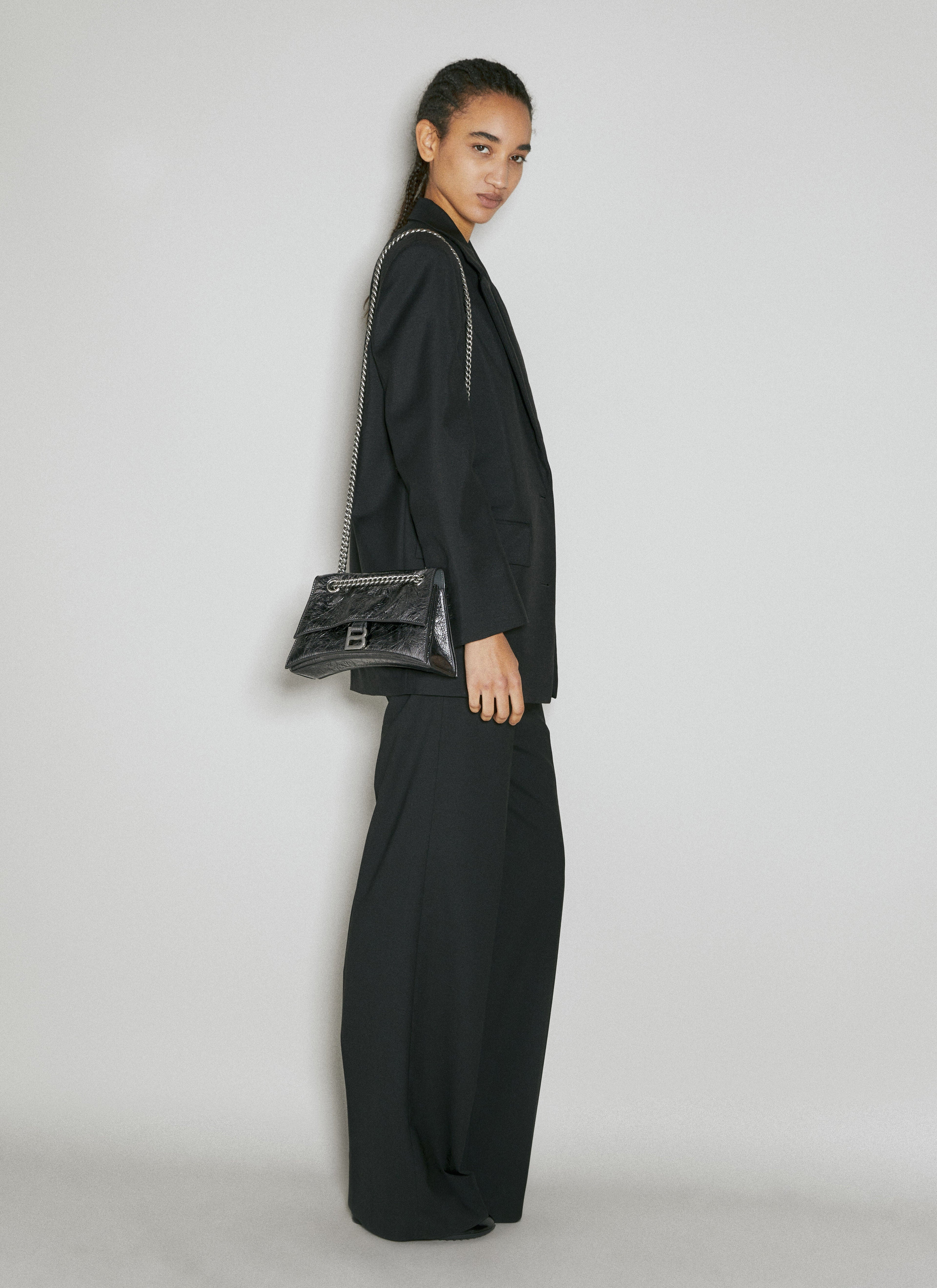 Balenciaga Women Crush Chain Shoulder Bag