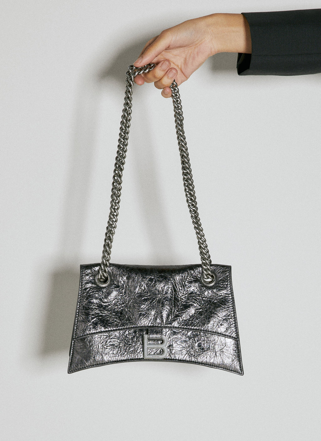 Balenciaga Women Crush Chain Shoulder Bag