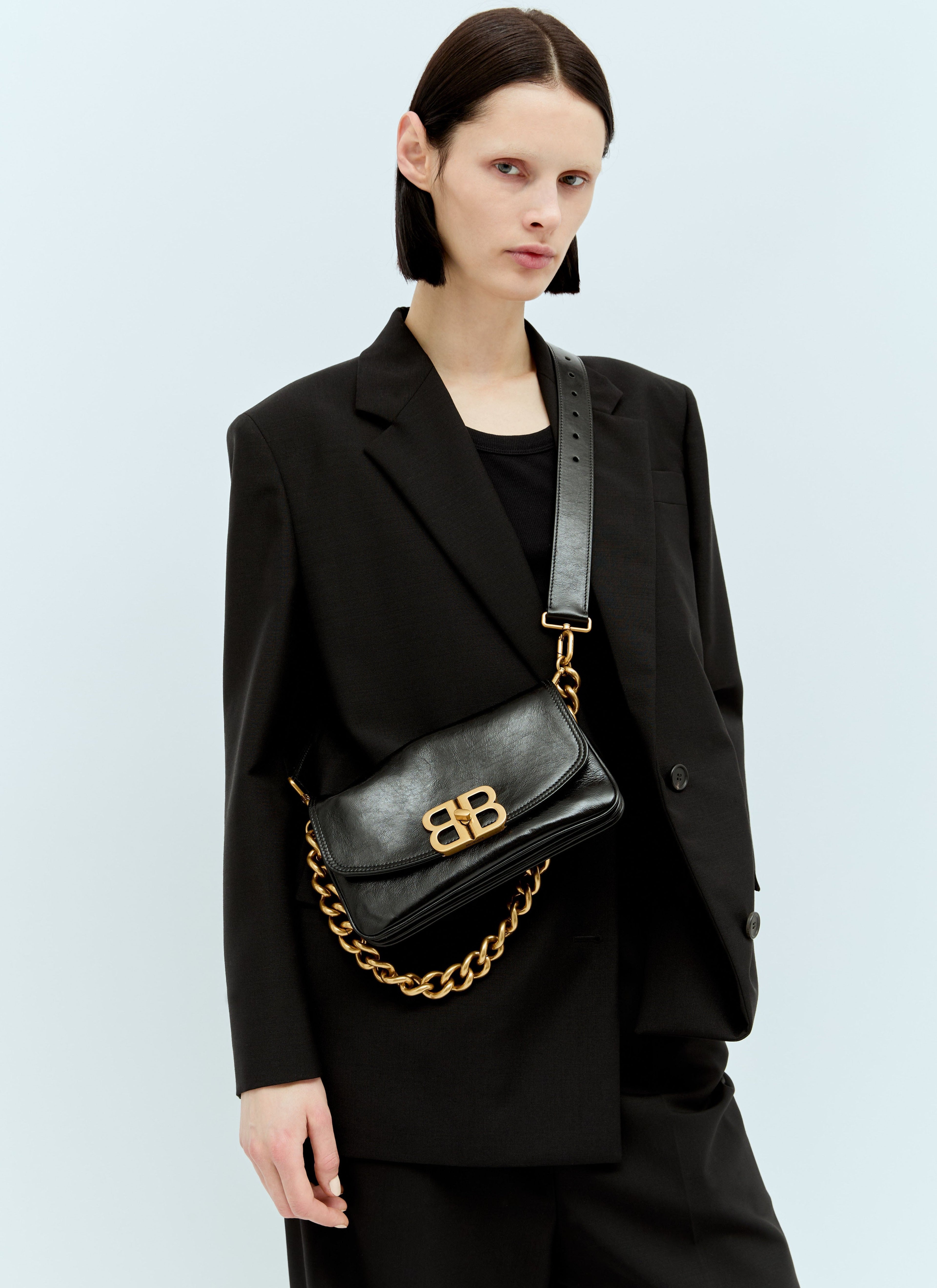 Balenciaga Women Bb Soft Small Flap Shoulder Bag