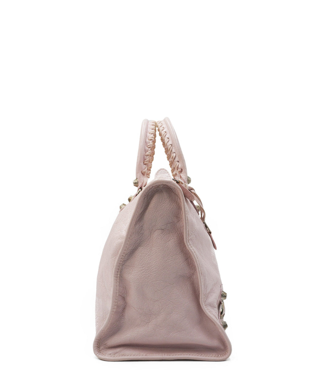 Agneau Giant 12 Silver Hardware City Pink