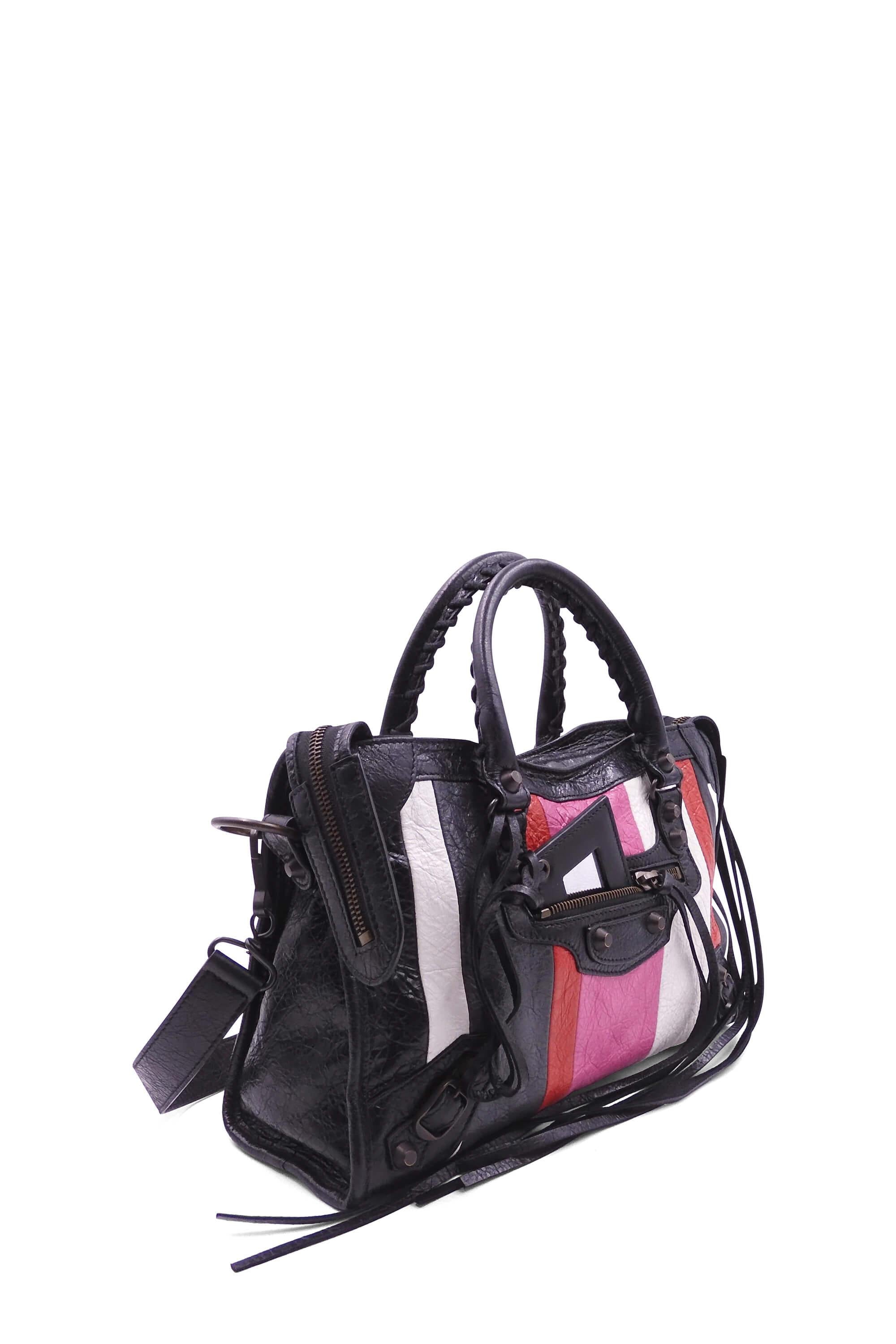 Classic City S Striped Pink
