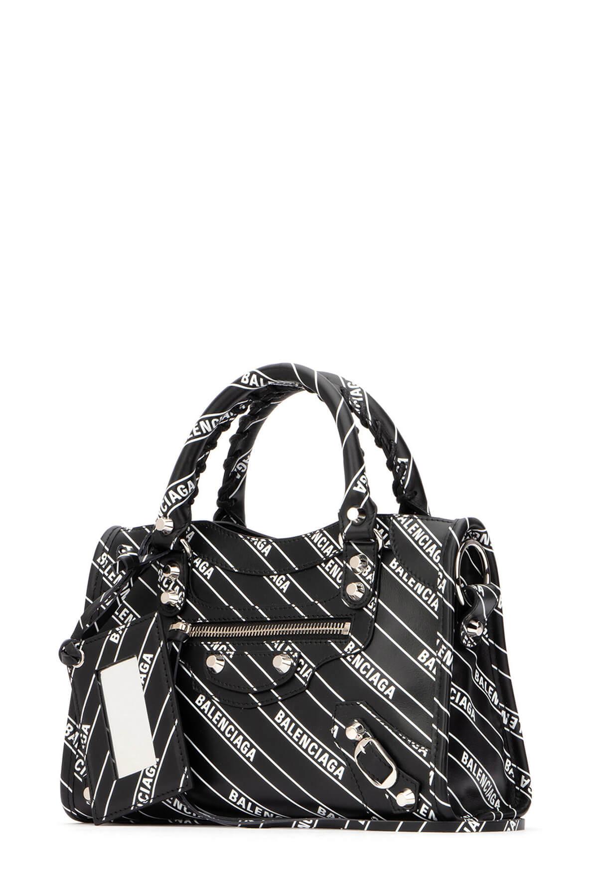 Classic Mini City Logo Print Black
