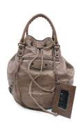 Classic Pompon Bag Noix