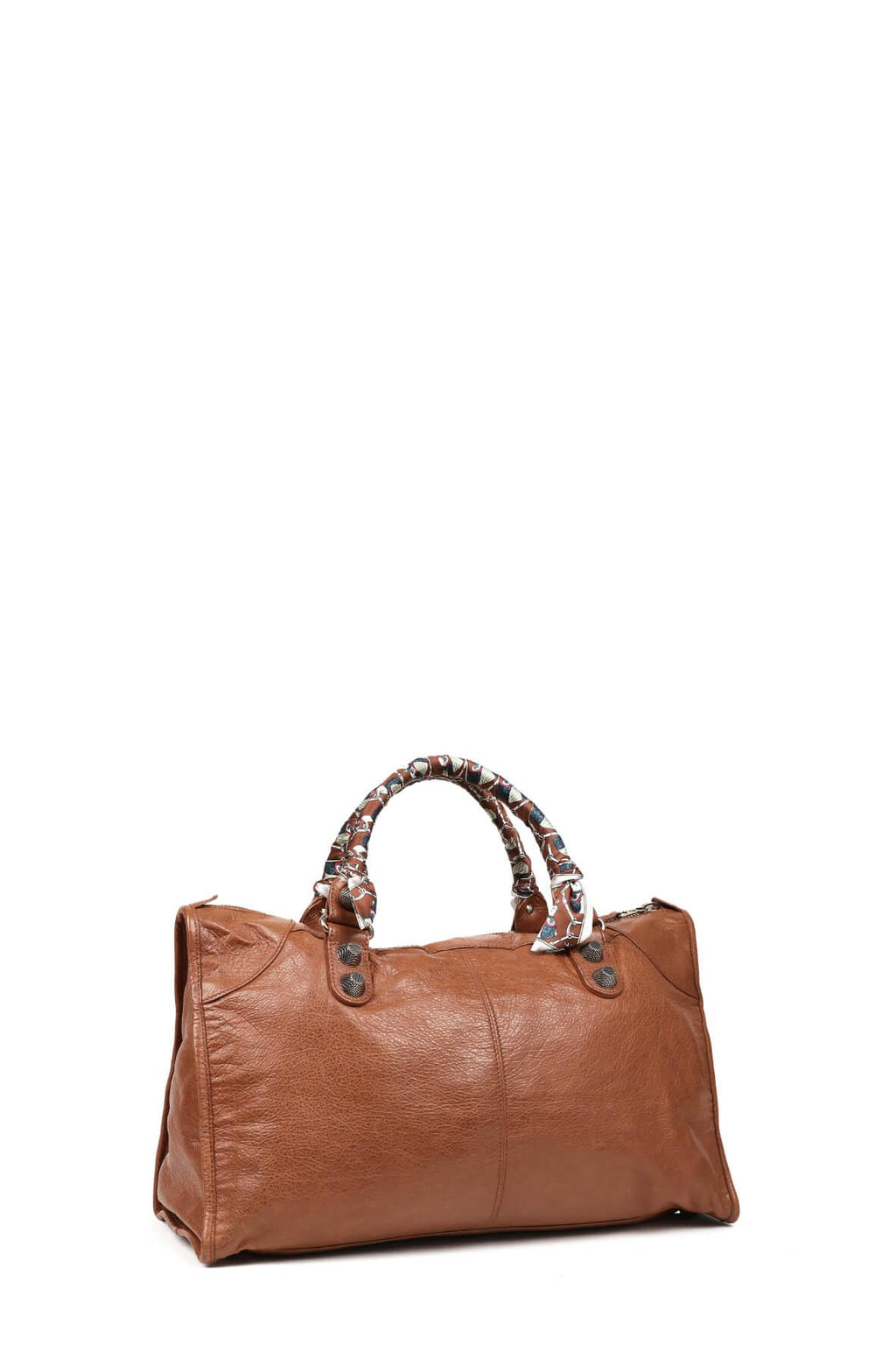 Giant 21 Gold Work Bag Cognac with Handle Wraps